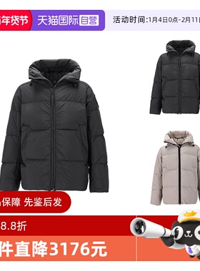 【自营】Canada Goose男士Crofton黑标鸭绒羽绒服上衣外套2282MB