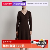 新款 棉羊毛混纺柔软舒适毛织连衣裙 Polo2025冬季 自营 Marc