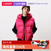 自营 商场同款 Marc Polo 白鹅绒连帽面包款 羽绒马甲女