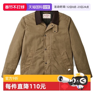 【自营】FILSON男士标准版型4oz干蜡布工装夹克休闲百搭秋冬新品