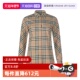 自营 长袖 BURBERRY 博柏利女士修身 款 衬衫 Vintage格纹8018475