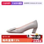 自营 Vivier Roger Vivier罗杰维维亚 Belle 方跟高跟鞋 4.5cm