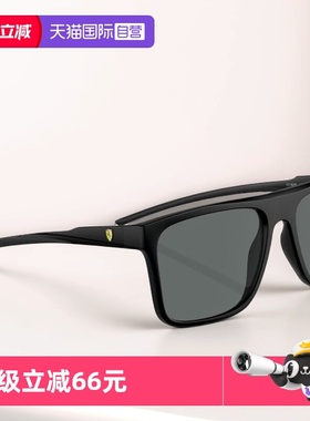 【自营】Ferrari/法拉利户外遮阳运动墨镜6006F偏光复古椭圆方形