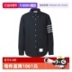 自营 条纹饰边男款 Thom Browne 汤姆布朗TB经典 海军蓝长袖 衬衫