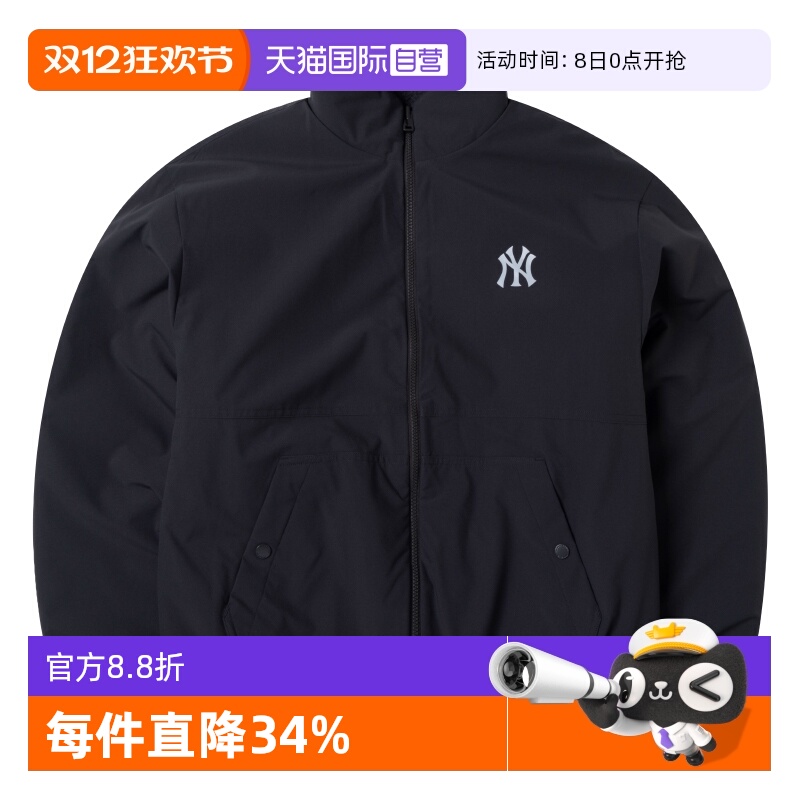 MLB抓绒外套男女新款情侣运动服