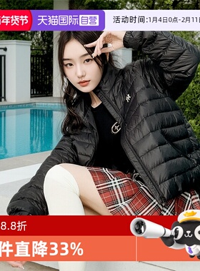 【自营】MLB羽绒服男女新款休闲运动服立领夹克保暖外套3FDJB0336