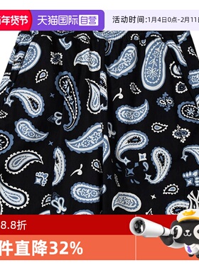 【自营】MLB短裤男女裤新款腰果花情侣装休闲透气运动裤3ASMI0133