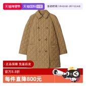 自营 BURBERRY 博柏利女款 棉服菱格纹冬装 外套新年礼物送女友