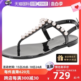 自营 Stuart Weitzman思缇韦曼 JELLY 女士夹趾人字凉鞋 GOLDIE