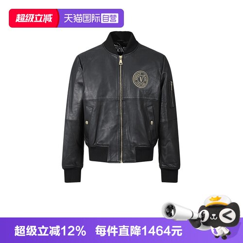 VersaceJeansCouture皮衣夹克