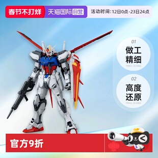 【自营】万代 高达 拼装MG 1/100 空战型强袭高达RM ver.翔翼突击