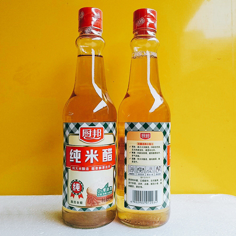 厨邦米醋420ml酿造食用炒菜凉面