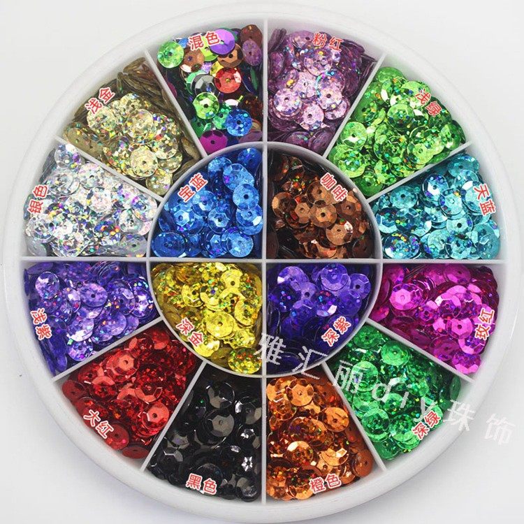 镭射亮片珠绣材料diy手工珠片