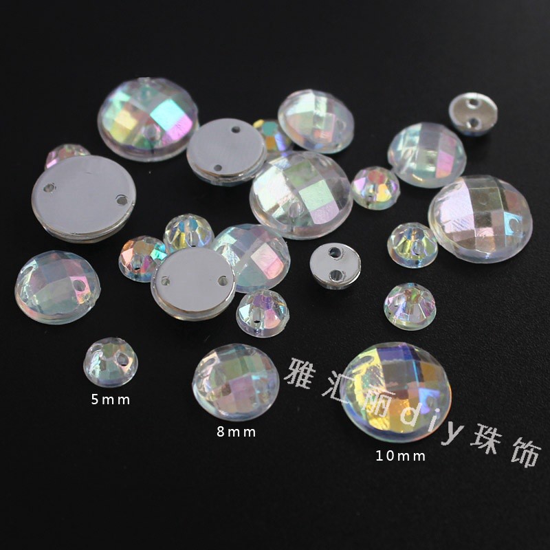 diy台湾圆形平底手缝钻