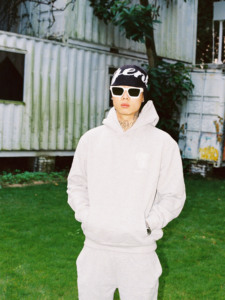 GENIUSCLUB2023fw秋冬新品基础刺绣美式街头潮流运动卫衣卫裤套装