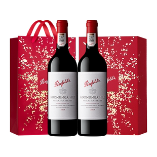 【自营】奔富蔻寇兰山赤霞珠红酒年货送礼盒装澳洲进口干红葡萄酒
