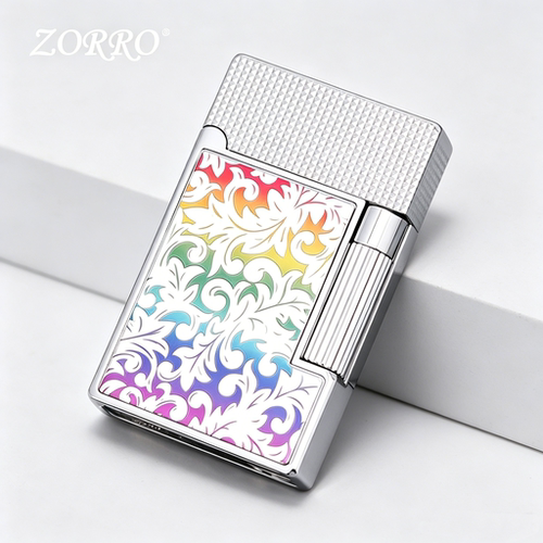 ZORRO佐罗朗声彩唐草煤油打火机