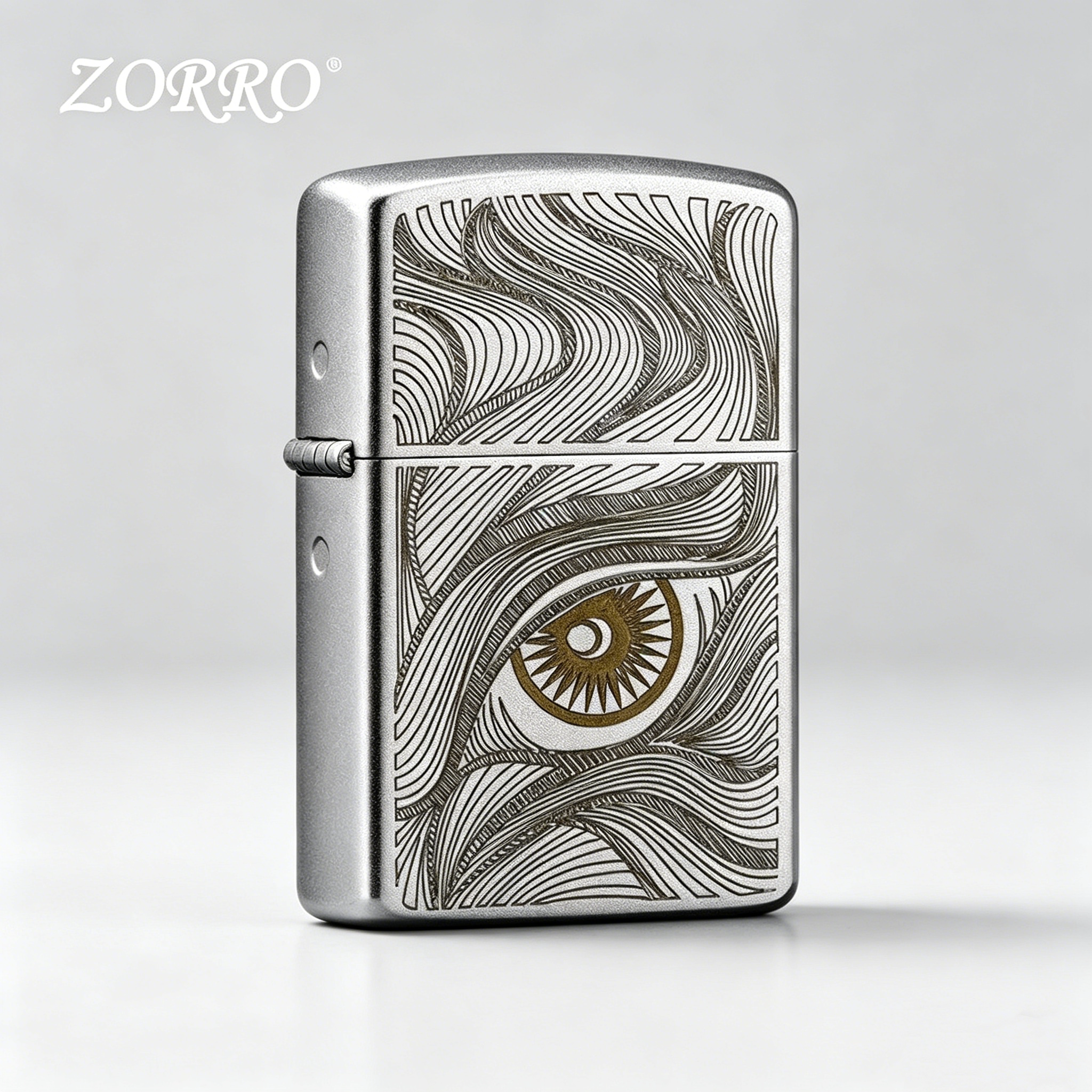 ZORRO佐罗煤油打火机礼盒装图片