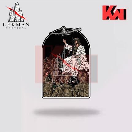 【KWT】Lekman联名 LEAD US FORWARD士气章魔术贴
