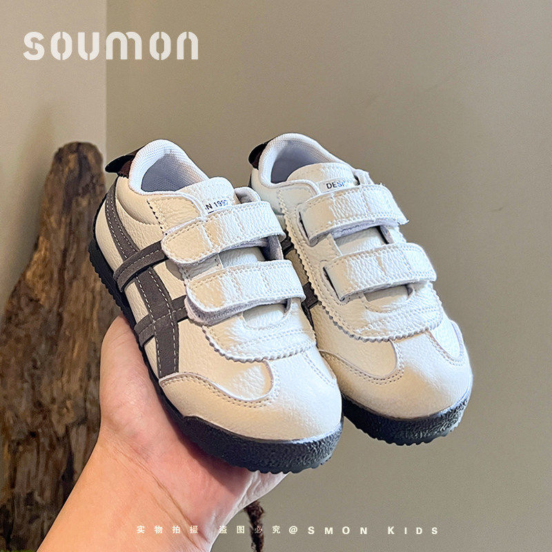 女童阿甘鞋春秋款透气男童软底防滑跑鞋运动鞋儿童板鞋复古小孩子