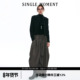 单排扣立领夹克外套长袖 SINGLE 上衣女 法式 短款 MOMENT 25AW秋季