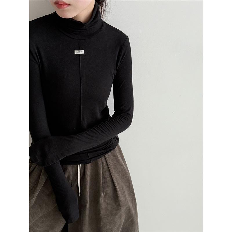 严选高领修身弹力内搭打底