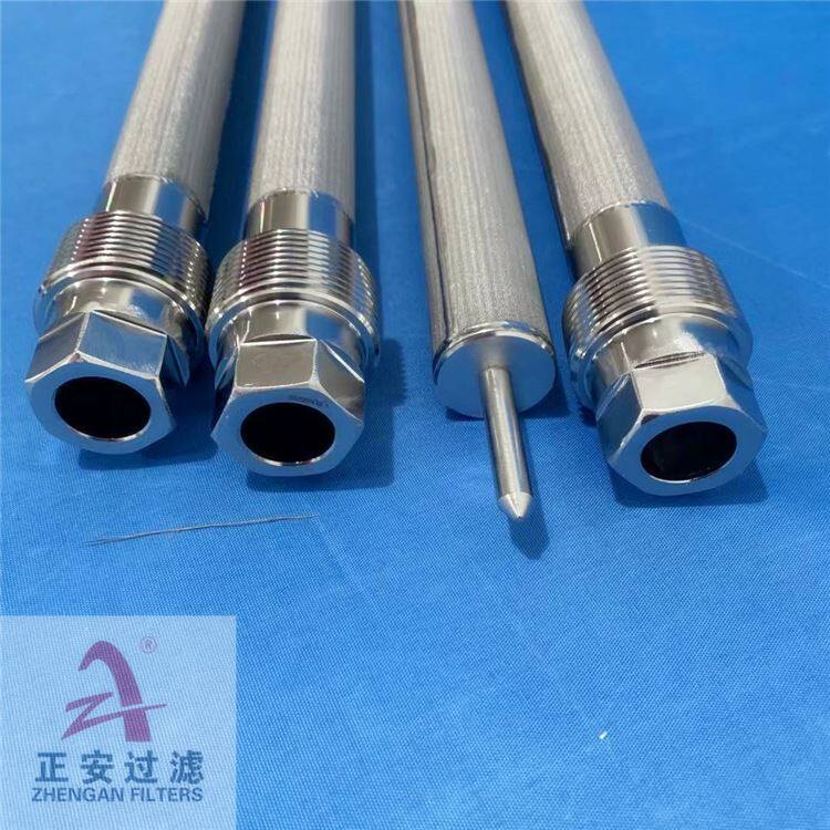 蒸汽过滤器 fssc-1040-10 烧结毡滤芯 正安过滤生产供应