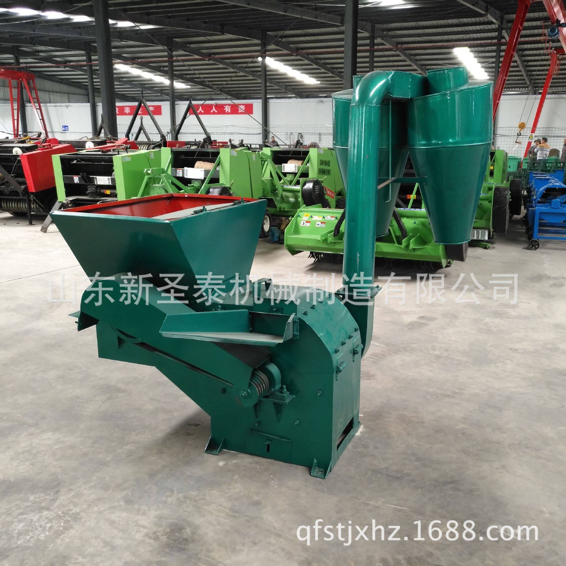 辽宁玉米芯粉碎机效果 大型自动进料粉碎机 花生秧破碎机