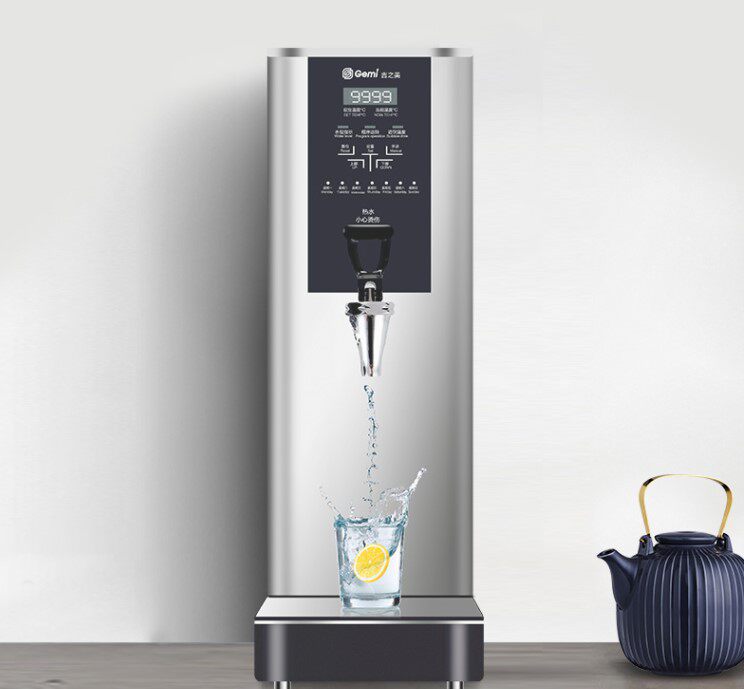 价格可谈 商用开水器步进式加热全自动吧台机 大流量开水机