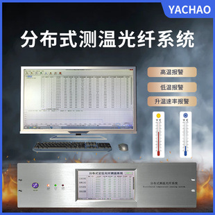 分布式光纤感温主机 温度传感器测温系统DTS管廊消防火灾实时监控