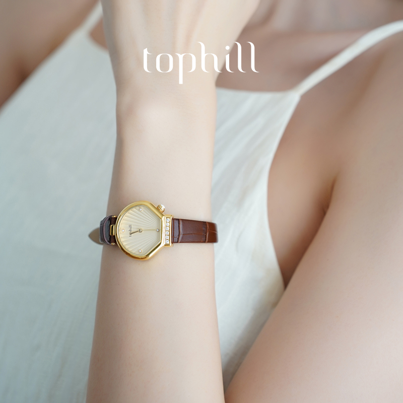 拓非贝壳轻奢小众女士手表