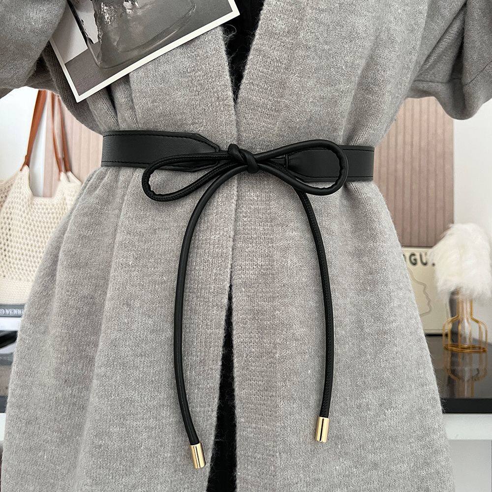 风衣专用腰带高级百搭打结腰带女搭配连衣裙子韩版时尚配饰装饰毛