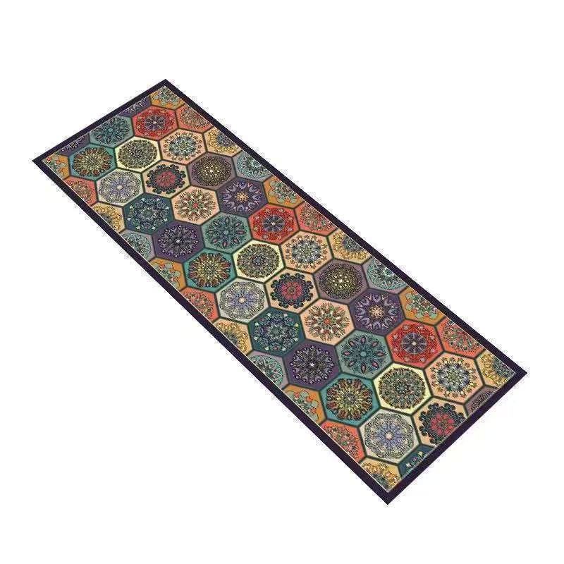 厨房脚垫儿厨房餐厅地垫床边毯门口进门吸水防滑可水洗家用地毯耐