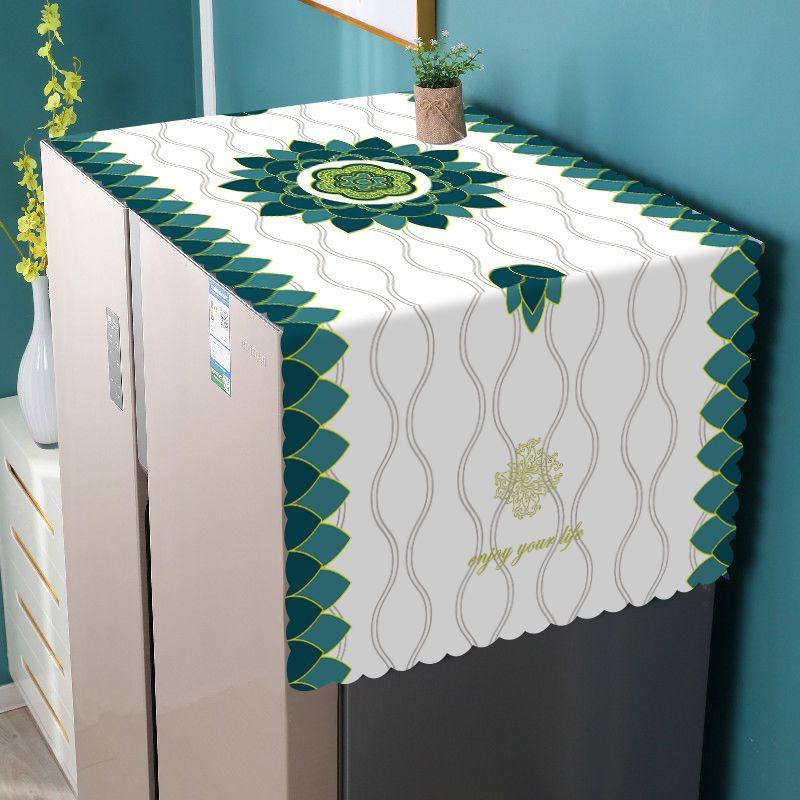 双开门冰箱专用盖布防水防油冰箱防尘罩 洗衣机罩 单开门双开门冰