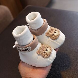 小月龄宝宝外出鞋袜婴儿鞋袜0-6-12个月到1岁步前鞋子春秋冬季男