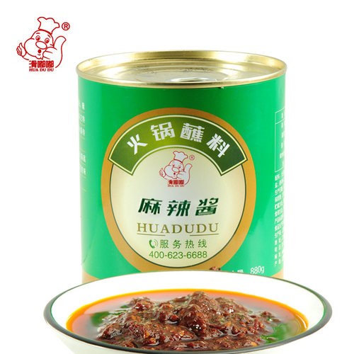 滑嘟嘟880g港式品尚豆捞麻辣酱