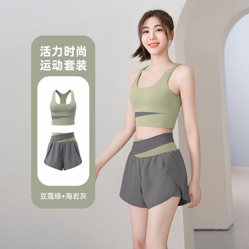 夏季款瑜伽运动文胸女骑行服内衣