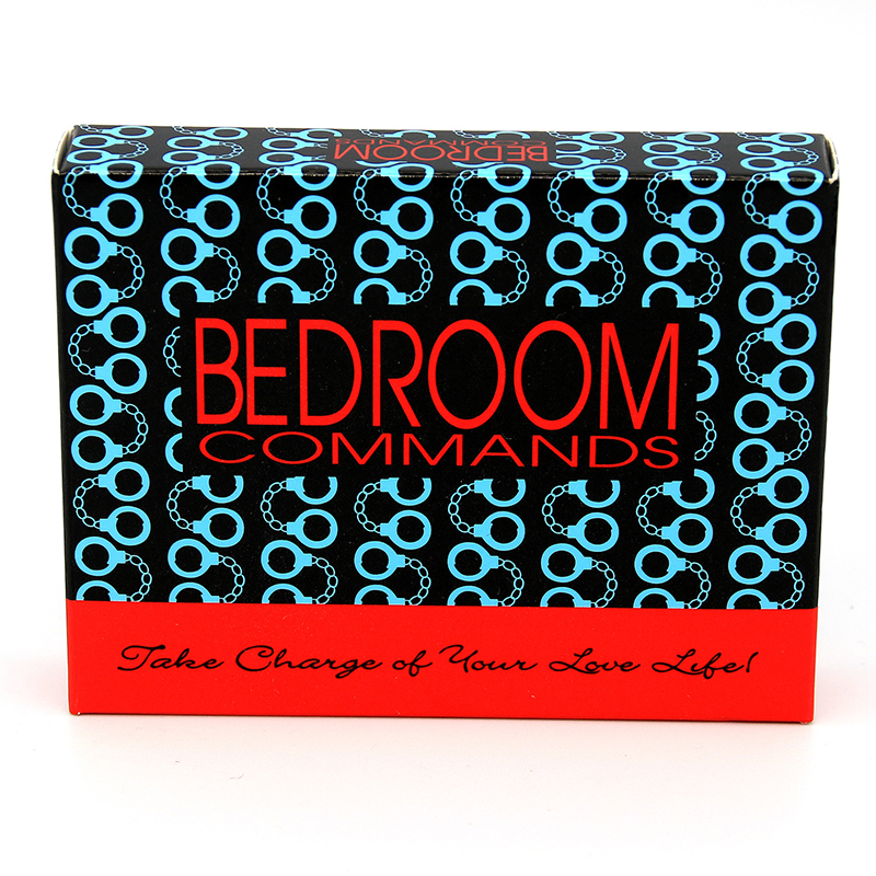 英文版 Bedroom Commands Funny Card Game 情侣情趣卡牌游戏现货