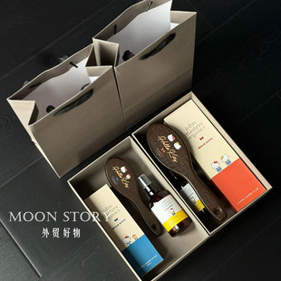 免洗护发喷雾限定套装 约翰大师联名款凯蒂猫猪鬓毛按摩气垫梳子