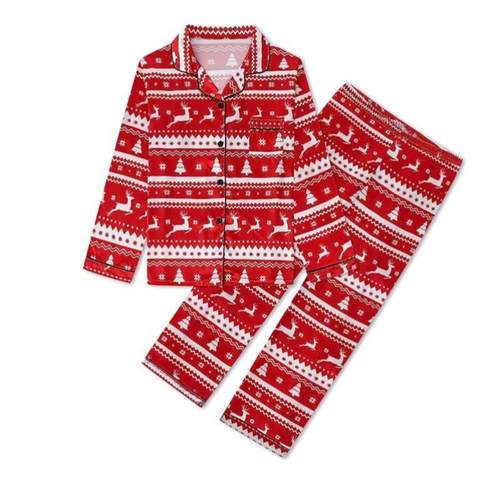Girls' Pajamas Long Sleeves And Trousers Christmas Comfort