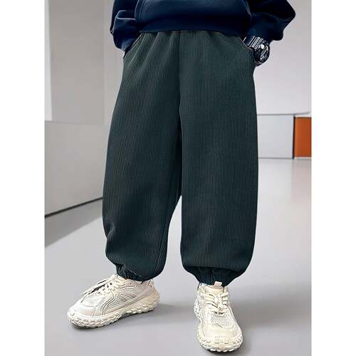 R 11362 Boys Corduroy Fleece Pants 童灯芯绒裤