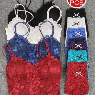 亚马逊速卖通款 Bralettes 跨境代发新款运动文胸