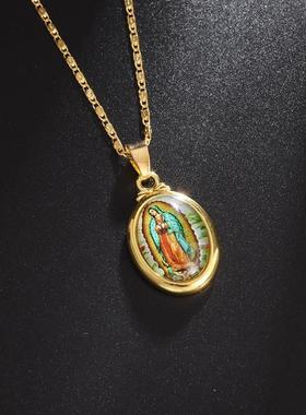 Faion Vintage Madonna Classic Religious Madonna Small Pend