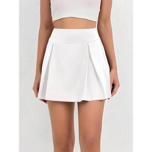 J 83296 Side Pocket Breathable Skirt Shorts 侧口袋运动裙裤