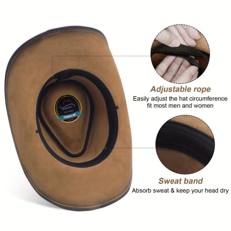 TEMU海外仓新款代发 n's Hats Caps 牛仔帽复古风格金色头