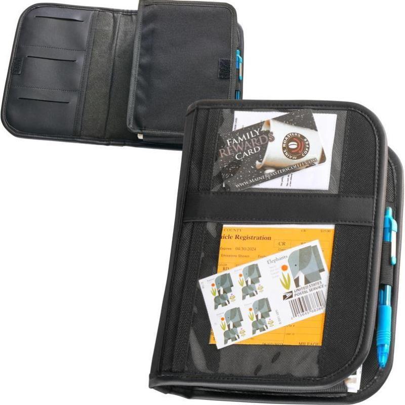 Glove Box Organizer and Manual Holder wh Clear Outside