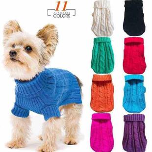Dog Winter Clothes Knted Pet Clothes For Small dium Dogs