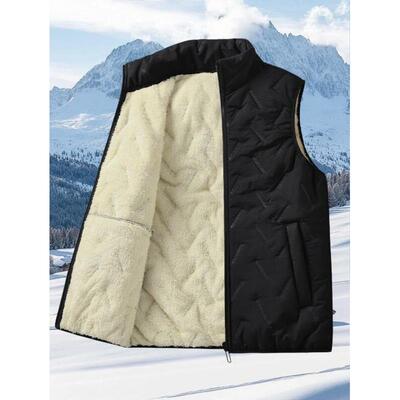 N 11399 Ultrasonic Winter Fleece Vest 保暖马甲