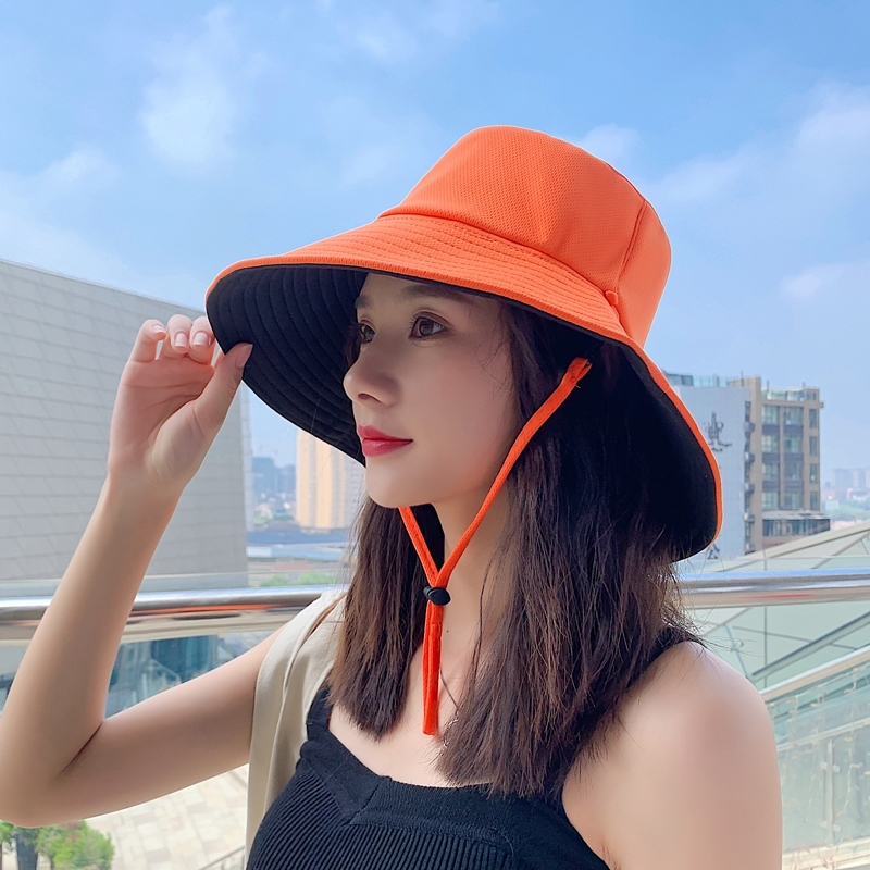 防晒帽女防紫外线uv韩国大头渔夫60cm码隐形男帽子版百搭潮流时尚|msdalam kategori Aksesori/Belt kulit/Hat/Muffler, Hat - dari Buy2taobao.com untuk memberikan perkhidmatan ejen Taobao profesional membeli