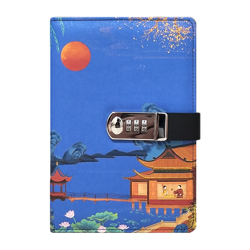 可爱中小学生手绘多功能密码本
